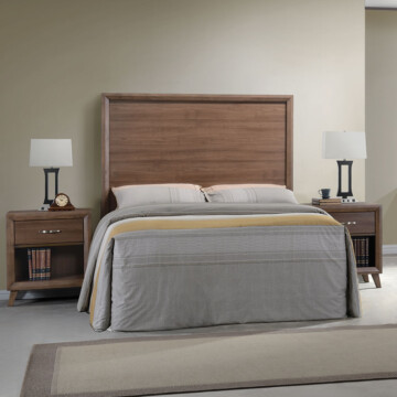 B380 Group Jackson Modern Walnut Finish